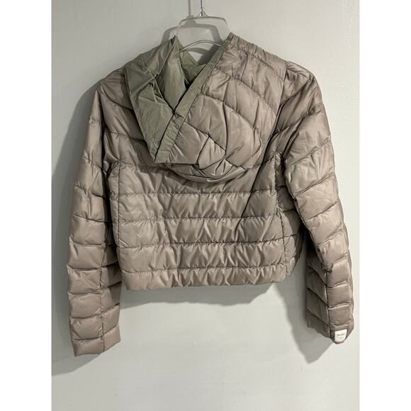 Max Mara “B-soft” Cropped Puffer Jacket – Cream – Size IT 2 - Picture 9 of 10